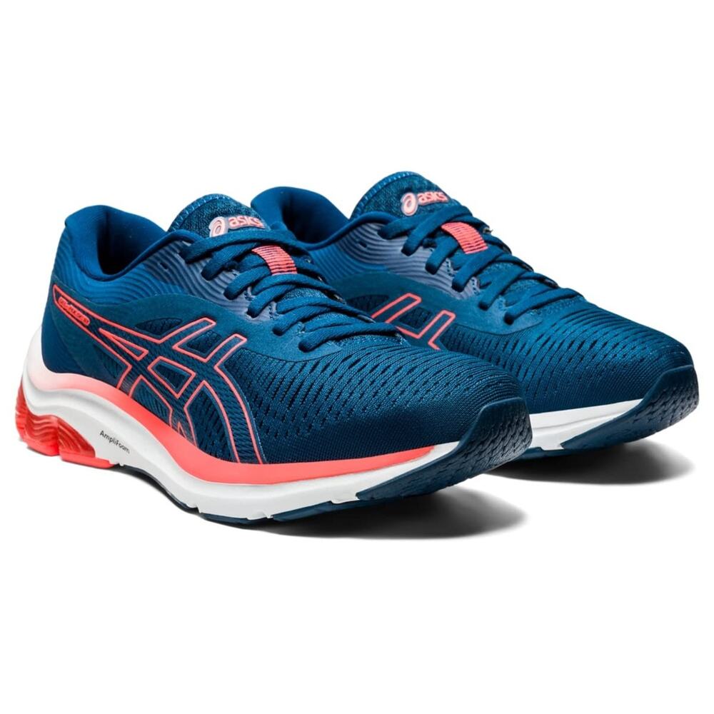 ASICS Gel Pulse 12 Women's Running Shoes Size 8.5 WIDE MAKO Blue/MAKO Blue